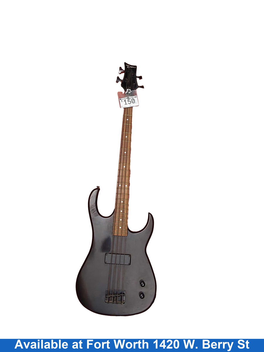 Dean Black Electric Bass Guitar