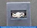 Women's Ring - White Gold 14k (.585) 5 grams Size 20