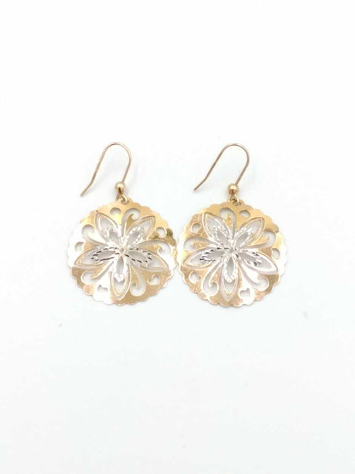 Earrings - Yellow Gold 10k (.417) 3.4 grams
