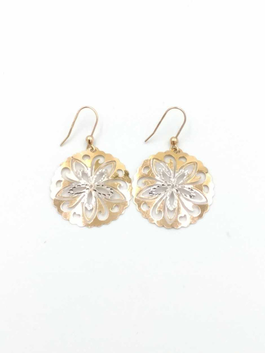Earrings - Yellow Gold 10k (.417) 3.4 grams