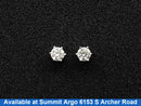 Double Stud Earring - Silver 1.4 grams