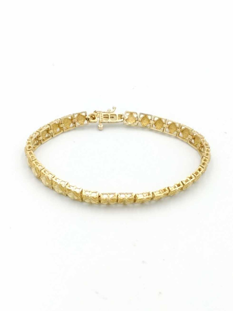 Tennis Bracelet - Yellow Gold 14k (.585) 11.9 grams 8 inch