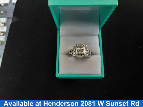 Ring - Wedding Set - Yellow Gold 14k (.585) 8.4 grams Size 20