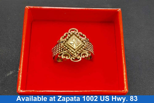 Women's Ring - Yellow Gold 14k (.585) 7.1 grams Size 6.5