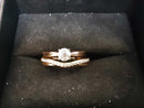 Ring - Engagement Set - Rose Gold 14k (.585) 4.3 grams Size 8