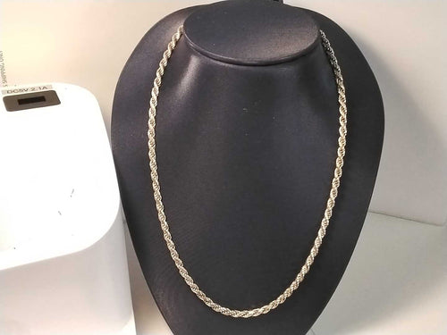 Rope Chain - Silver 21.8 grams 26 inch