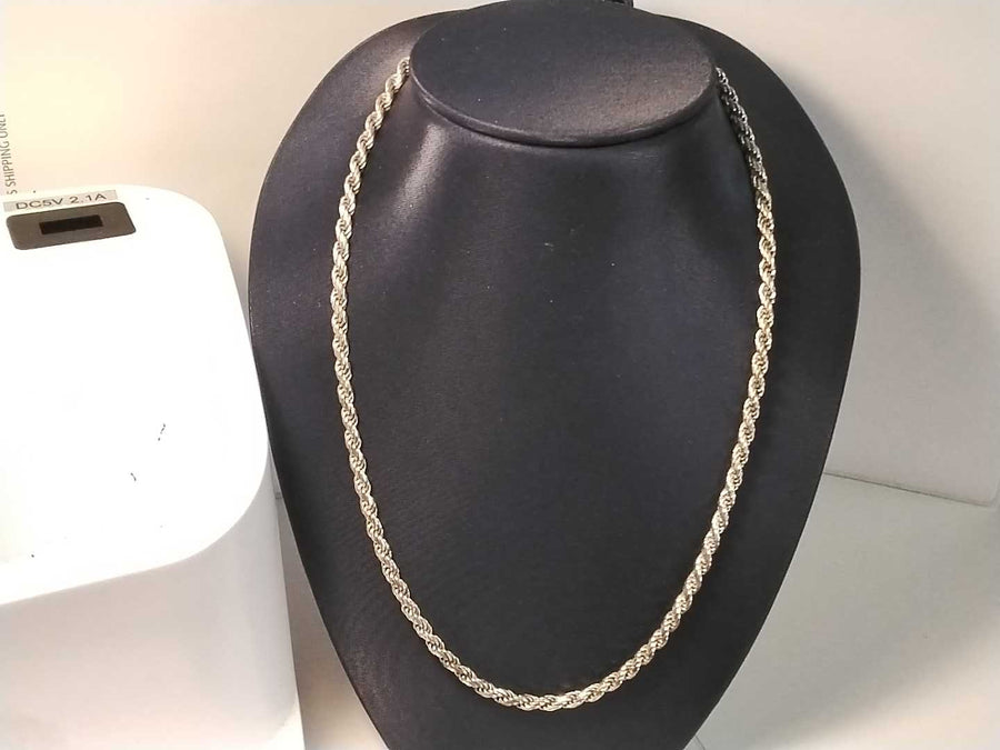 Rope Chain - Silver 21.8 grams 26 inch