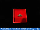Women's Ring - Yellow Gold 10k (.417) 3.2 grams Size 6.5