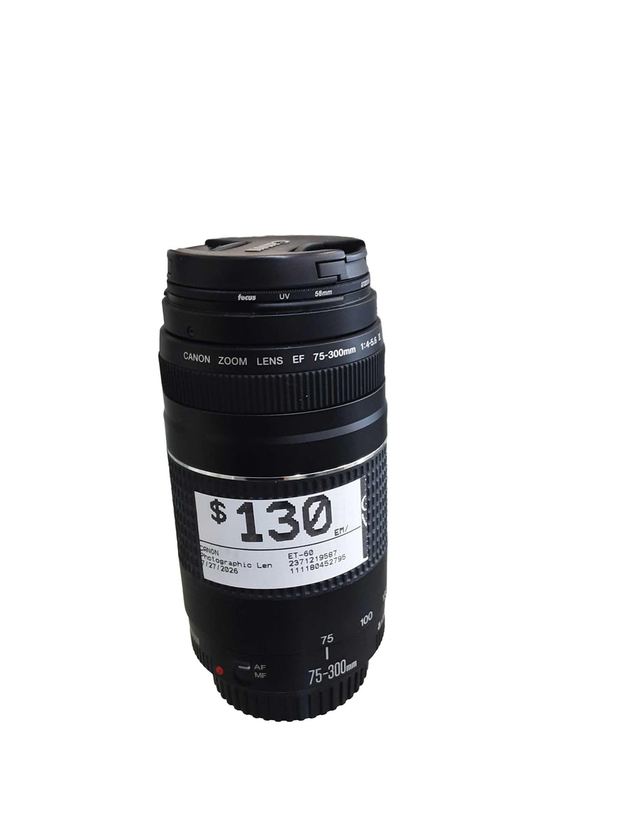 Canon Et-60 Black Photographic Lens