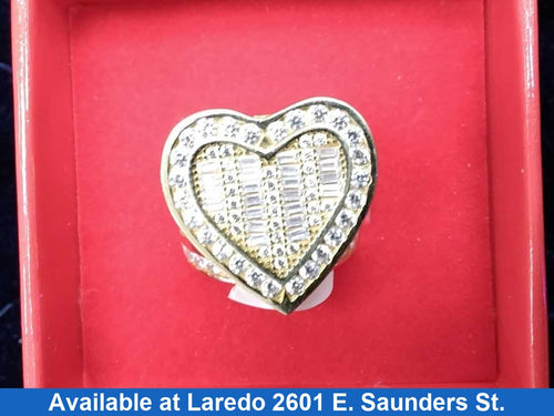 Women's Ring - Yellow Gold 10k (.417) 8.3 grams Size 7