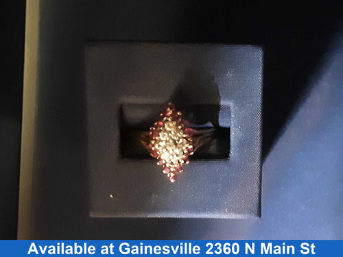 Women's Ring - Yellow Gold 14k (.585) 4.2 grams Size 9.5