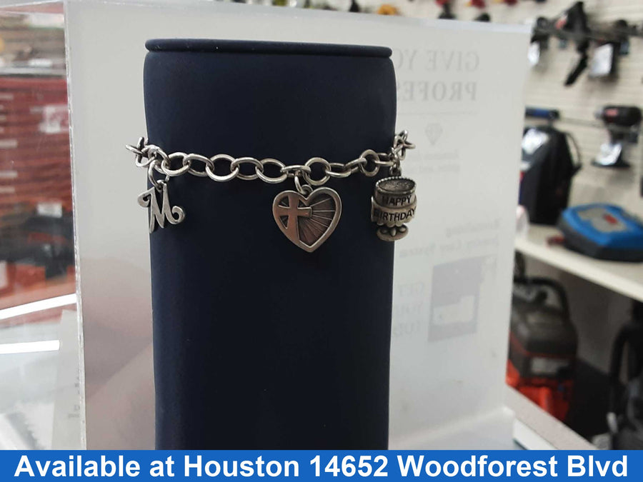 Bracelet - Silver 15.3 grams 8 inch