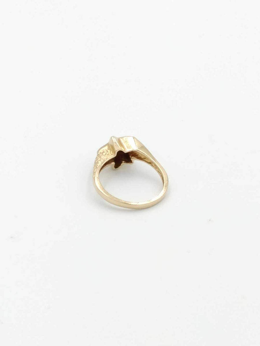 Women's Ring - Yellow Gold 14k (.585) 3.2 grams Size 7