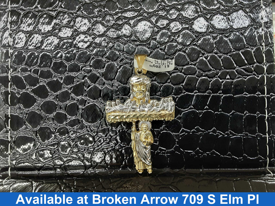 Religious Pendant - Yellow Gold 10k (.417) 11.5 grams