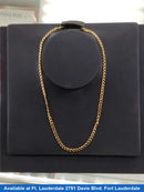 Cuban Link Chain - Yellow Gold 14k (.585) 16.4 grams 28 inch
