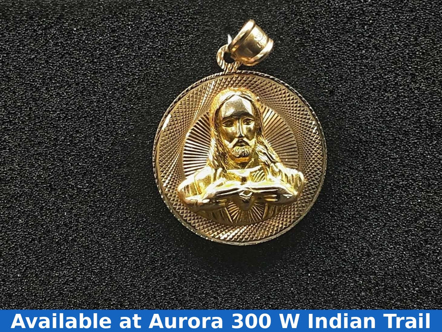 Religious Pendant - Yellow Gold 10k (.417) 6.5 grams