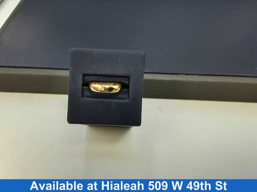 Ring - Wedding Band - Yellow Gold 14k (.585) 2.5 grams Size 7