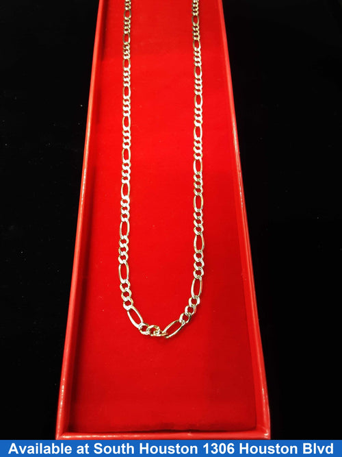 Figaro Chain - Yellow Gold 10k (.417) 6.7 grams 22 inch