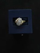 Women's Ring - Yellow Gold 14k (.585) 4.9 grams Size 20