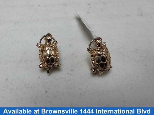 Earrings - Yellow Gold 10k (.417) 4.6 grams