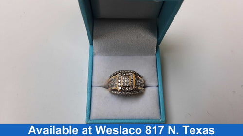 Men's Ring - Yellow Gold 10k (.417) 5.2 grams Size 9