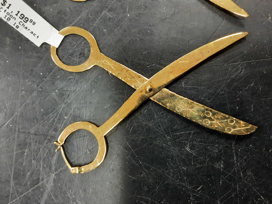 Earrings - Yellow Gold 10k (.417) 10.1 grams