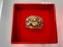 Women's Ring - Yellow Gold 14k (.585) 5.3 grams Size 8.5
