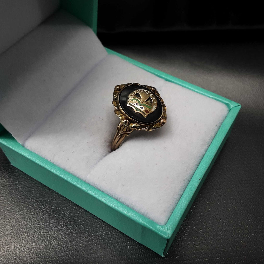 Women's Ring - Yellow Gold 10k (.417) 2.5 grams Size 6.5