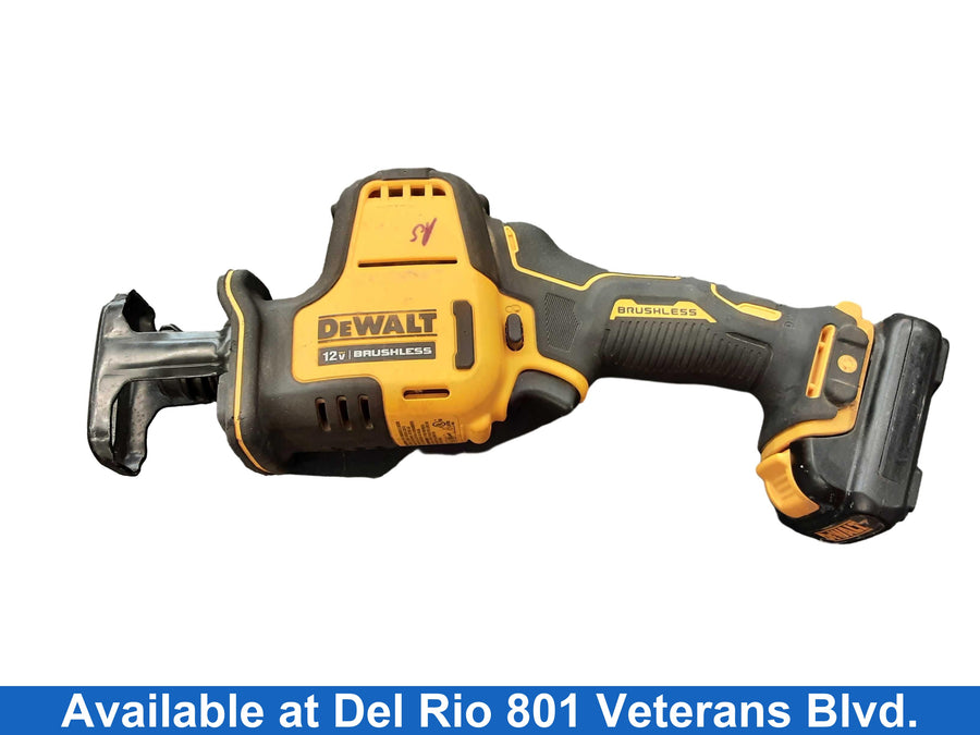 Dewalt Dcs312 Yellow Cordless Reciprocating Saw