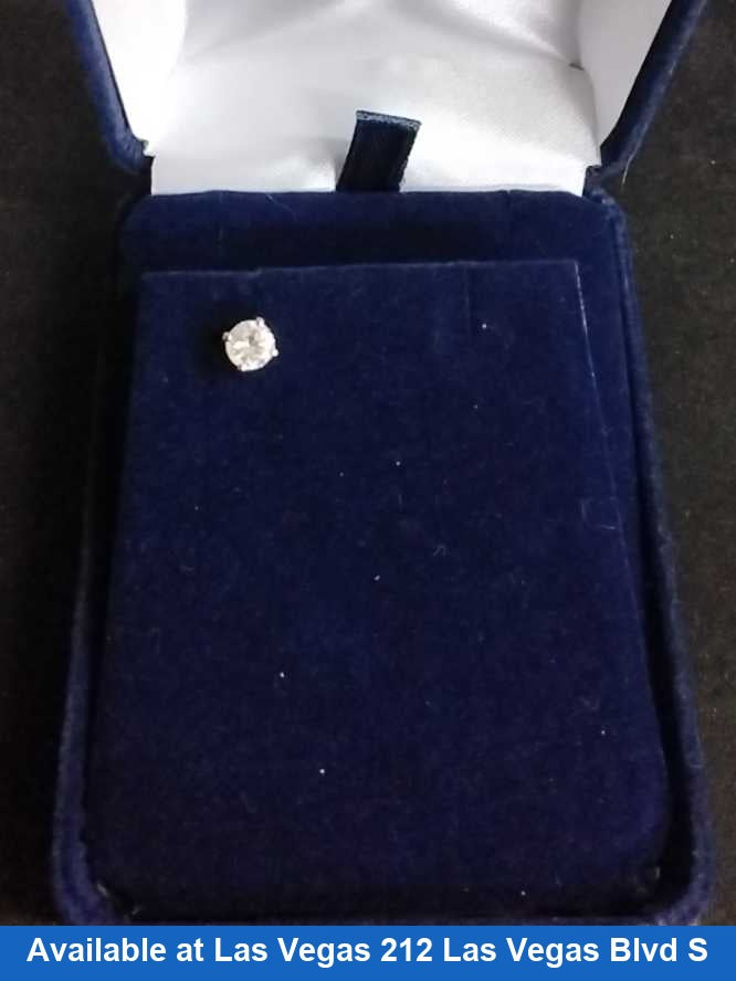 Single Stud Earrings - Silver 0.3 grams