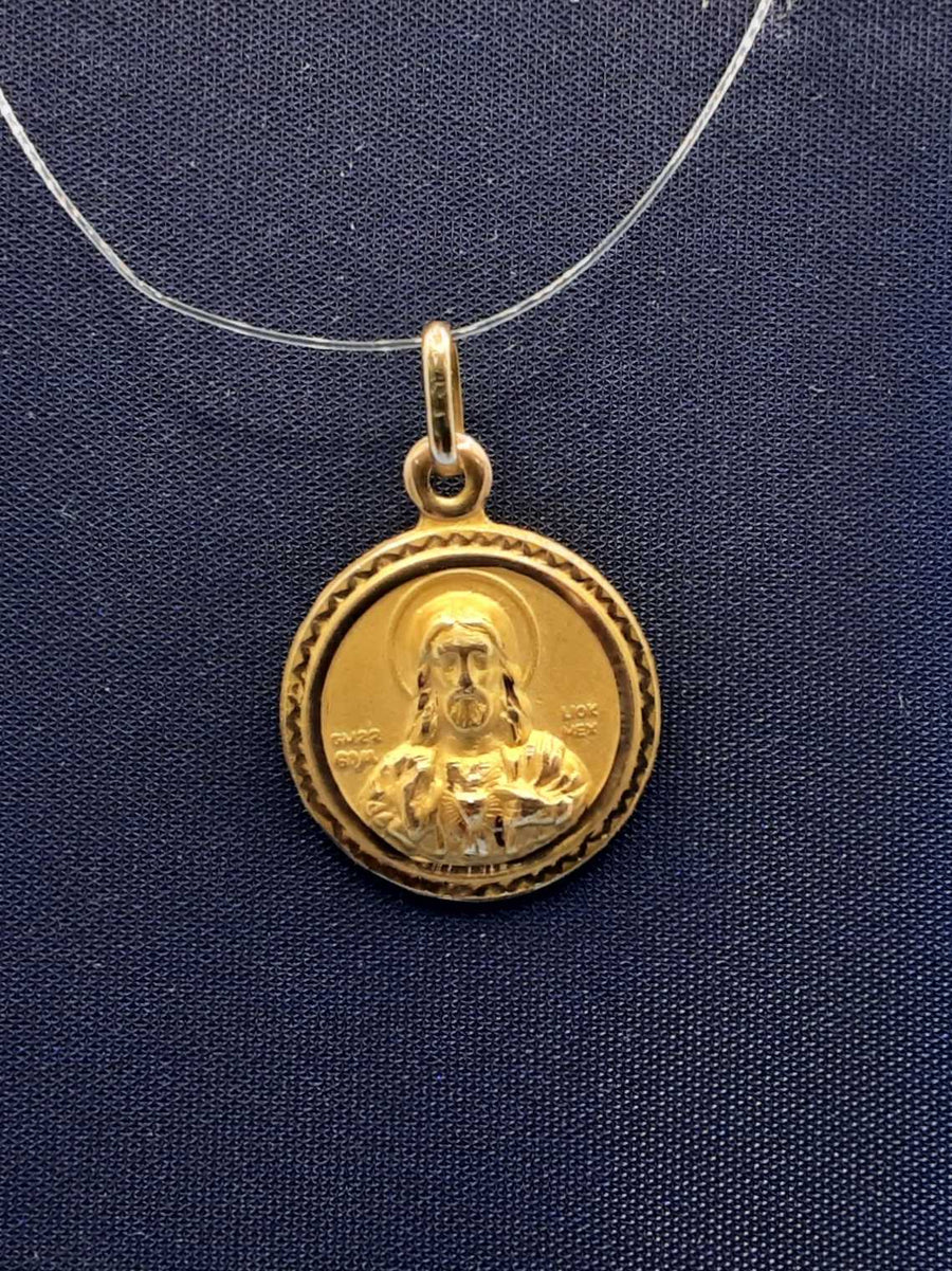 Religious Pendant - Yellow Gold 10k (.417) 1.1 grams