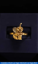 Women's Ring - Yellow Gold 14k (.585) 4.3 grams Size 8