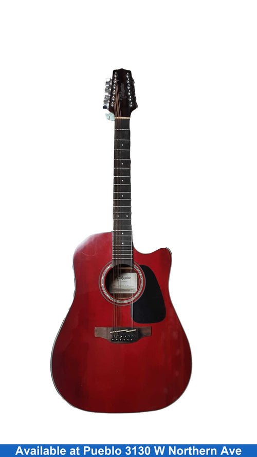 Takamine Gd30ce-12 Wr Red Guitar