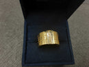 Women's Ring - Yellow Gold 18k (.750) 4.8 grams Size 7.5
