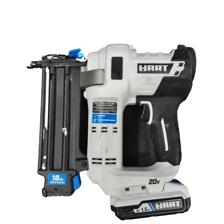 Hart Hpnr02 White Cordless Brad Nailer