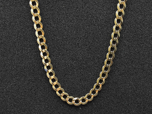 Cuban Link Chain - Yellow Gold 10k (.417) 30.3 grams 22 inch