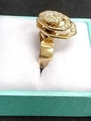 Women's Ring - Yellow Gold 14k (.585) 6.4 grams Size 5