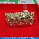 Men's Ring - Yellow Gold 10k (.417) 15.2 grams Size 8
