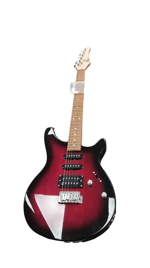 Rogue Rocketeer Rr100wb Purple Electric Classic Guitar