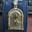 Religious Pendant - Yellow Gold 10k (.417) 7.9 grams