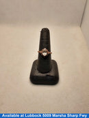 Women's Ring - Solitaire - Rose Gold 10k (.417) 2.3 grams Size 8.5
