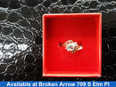 Women's Ring - Yellow Gold 14k (.585) 1.7 grams Size 20