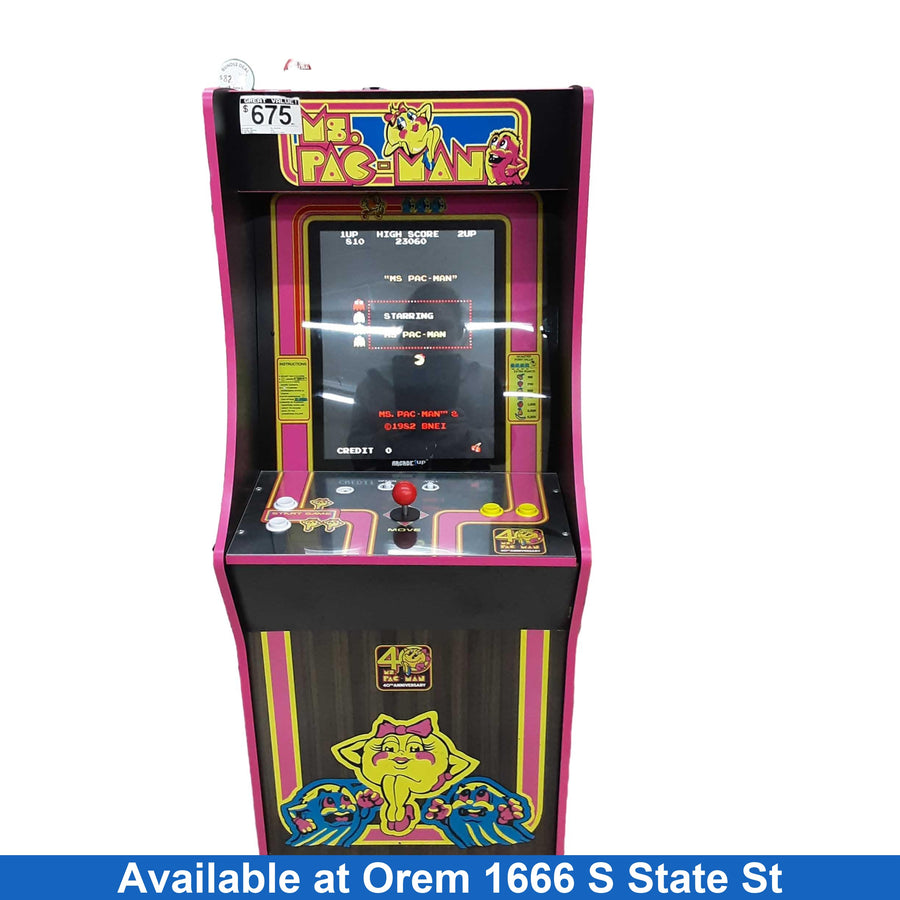 Arcade1up Ms Pacman Pink Arcade Game