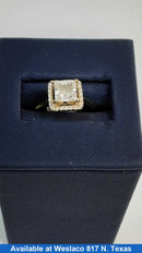 Women's Ring - Solitaire - Yellow Gold 10k (.417) 2.1 grams Size 6.5