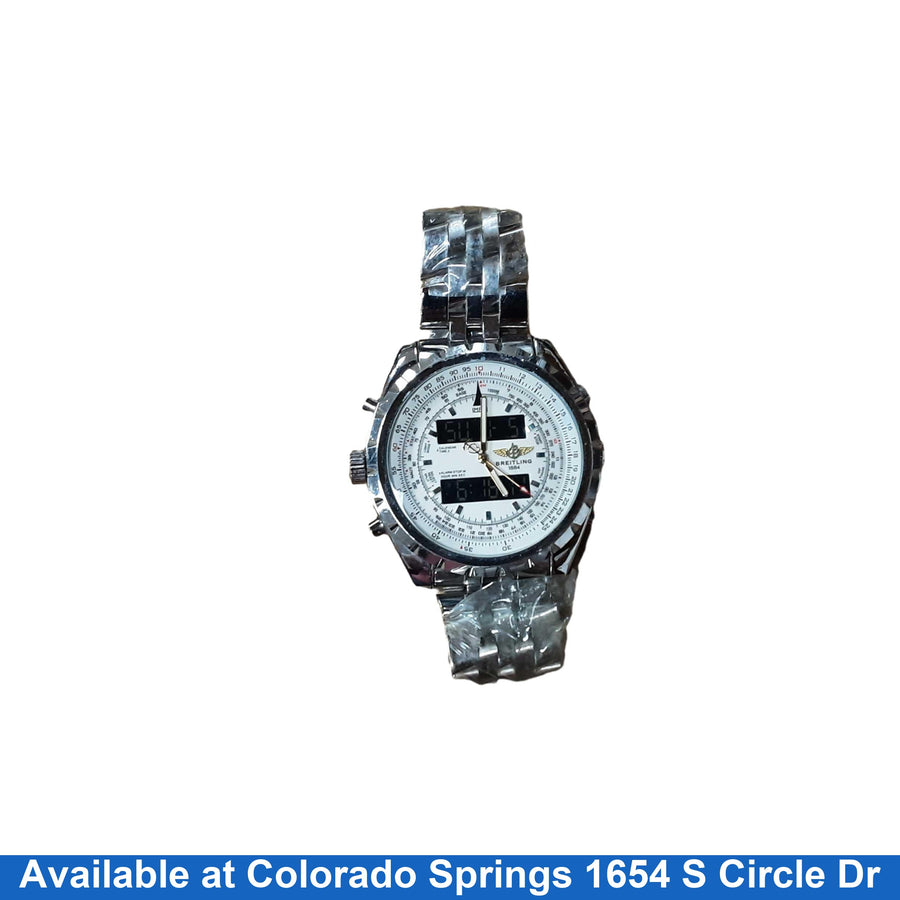 Breitling K35330 Silver Regular Watch