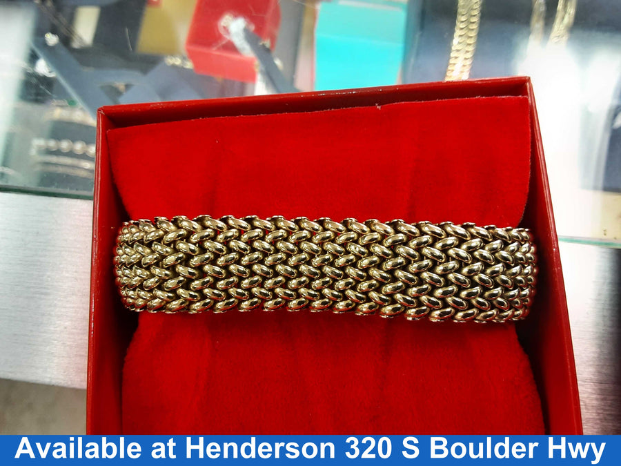 Link Bracelet - Yellow Gold 14k (.585) 35.5 grams 6 inch