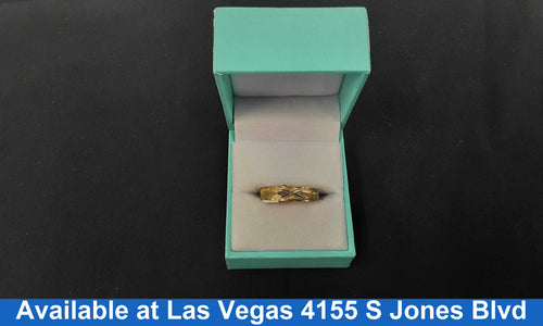 Ring - Wedding Band - Yellow Gold 10k (.417) 1.9 grams Size 7