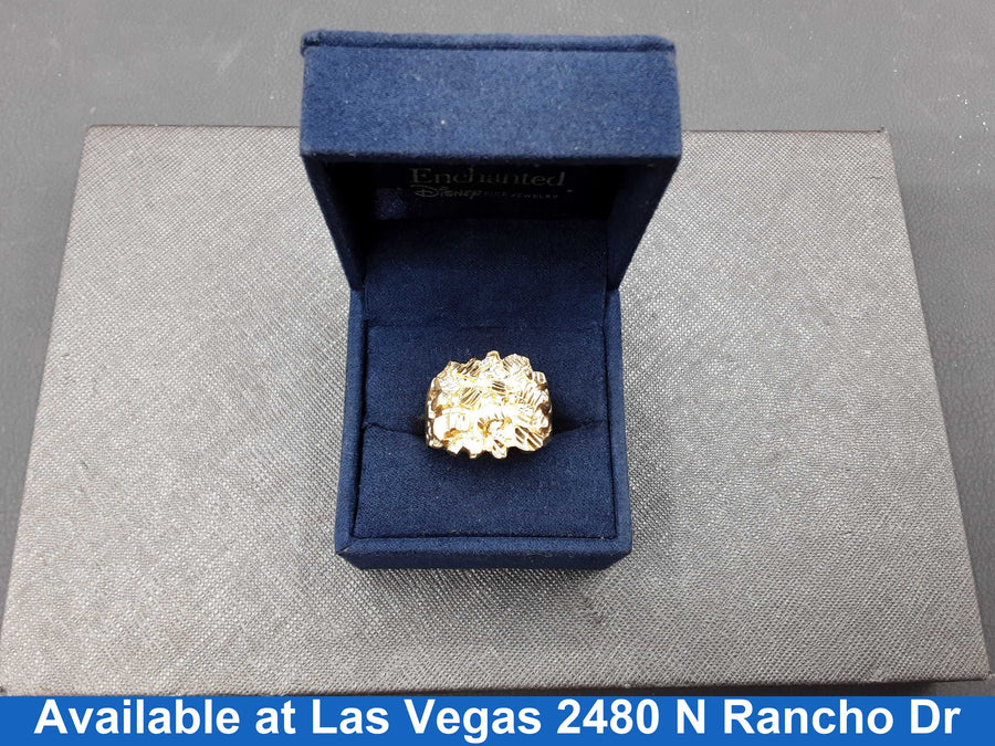 Men's Ring - Yellow Gold 14k (.585) 9.4 grams Size 12