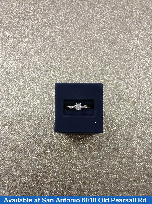 Women's Ring - Solitaire - Yellow Gold 10k (.417) 2.3 grams Size 20