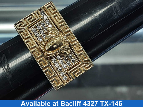 Men's Ring - Yellow Gold 10k (.417) 6.4 grams Size 10